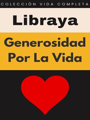 cover image of Generosidad Por La Vida